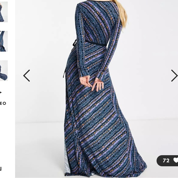 💥 Rare Free People Phoebe maxi dress